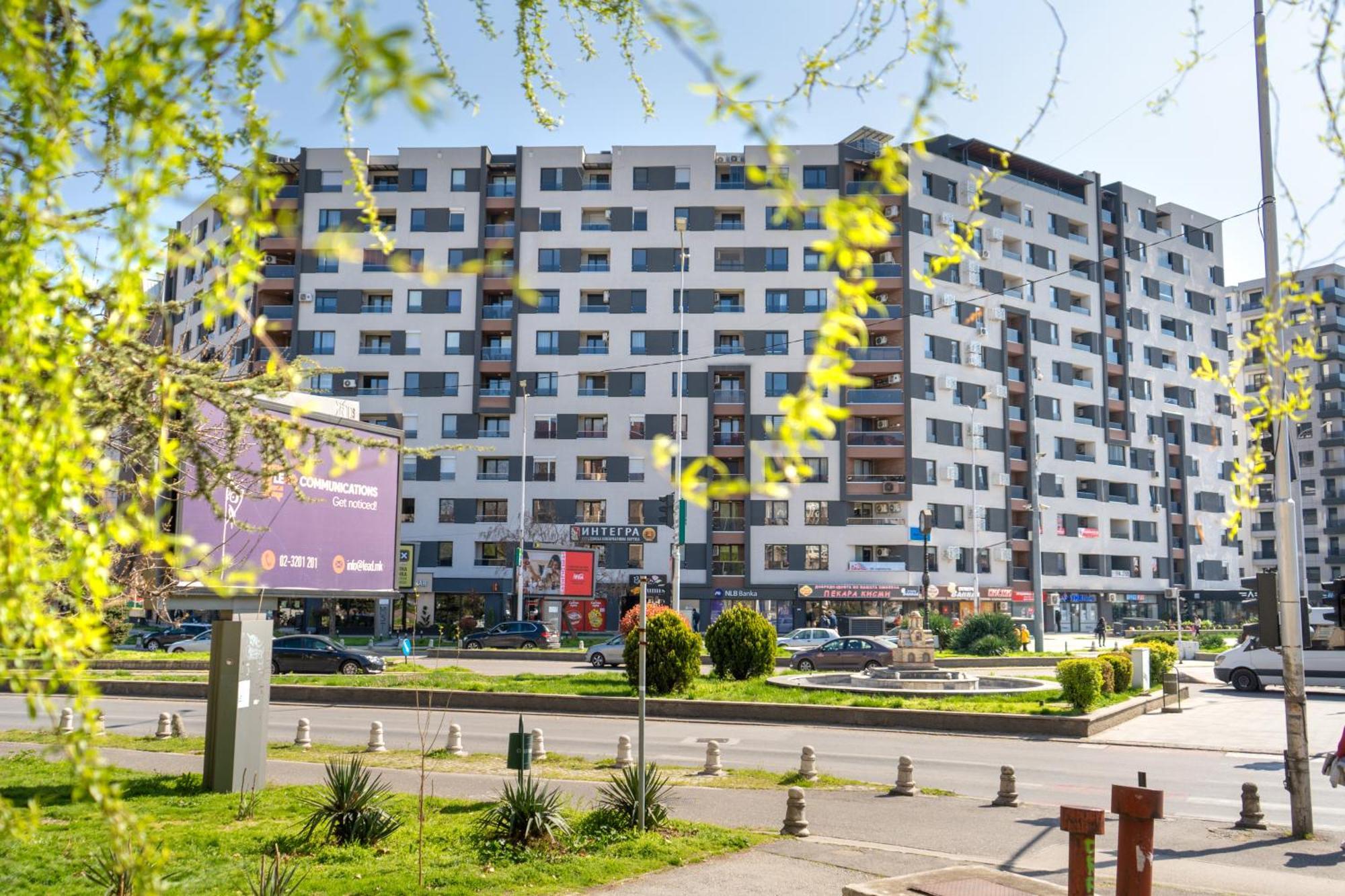Unity Luxury Apartment - Skopje Ngoại thất bức ảnh